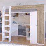 Чердак Кровать Со Шкафом - Идеальное Решение Для Маленьких Пространств